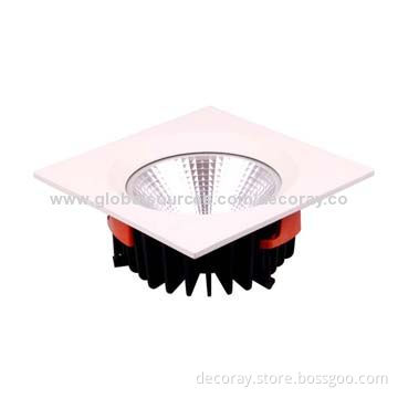 Multi-option for cover color 40W high power LED downlight square/long life span/3,000/4,000/6000